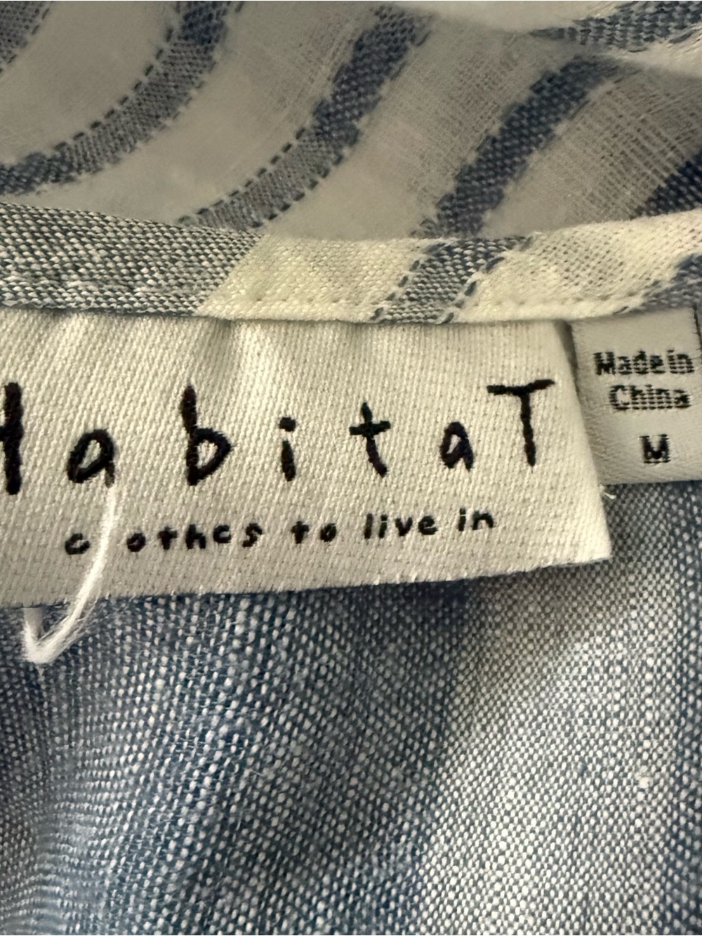 Habitat Clothes to Live In linen pullover tunic - Picture 9 of 11